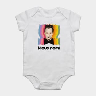 Klaus Nomi / Retro Fan Art Design Baby Bodysuit